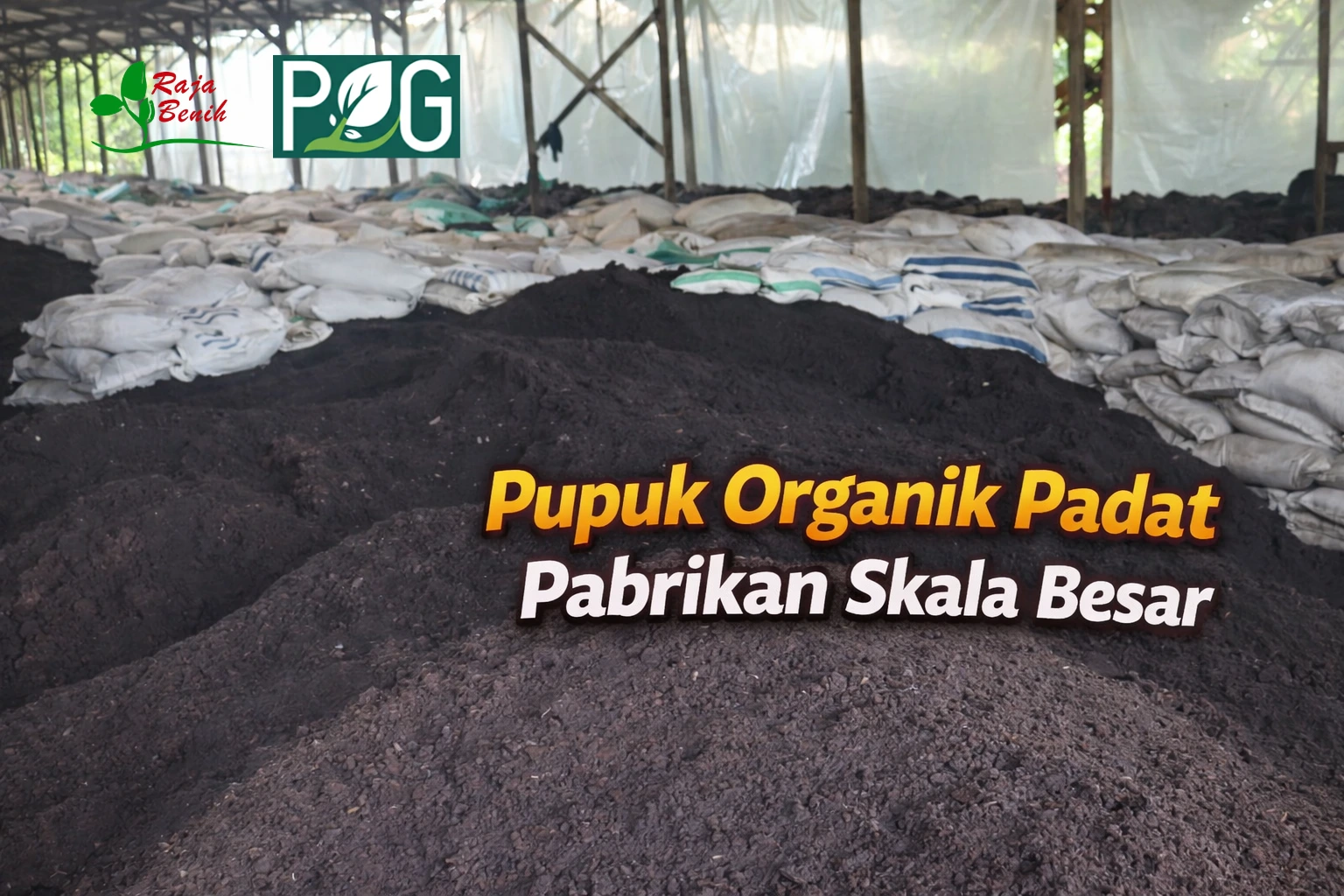 Pupuk Organik Padat Pabrikan untuk Reklamasi Tambang dan Proyek Skala Besar di Wilayah Timur